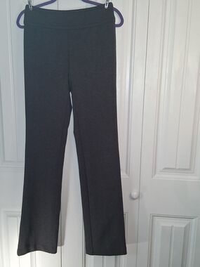 NWT 7th Avenue Design Studio Charcoal Gray Business Casual Pants, Size XS Tall